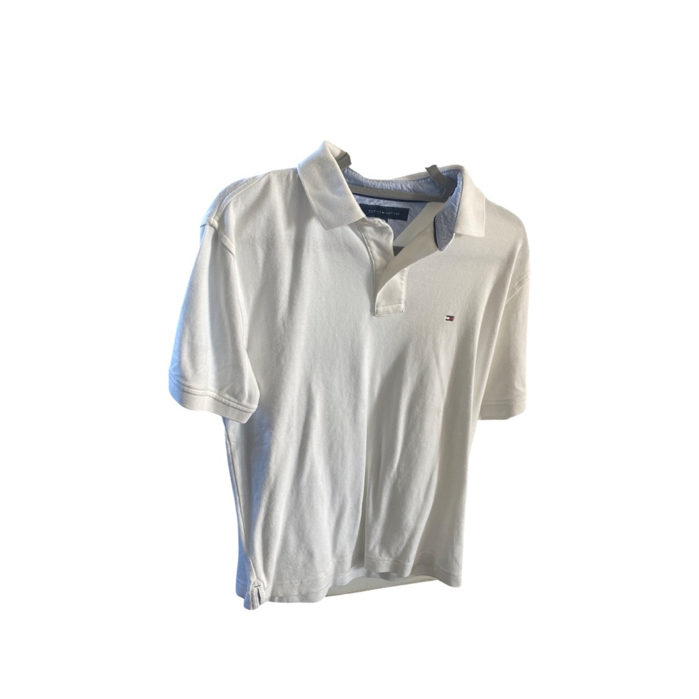 Tommy Hilfiger white polo shirt